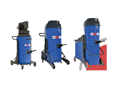 Three-phase industrial vacuum cleaners DU-PUY