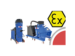 ATEX Industrial vacuum cleaners DU-PUY